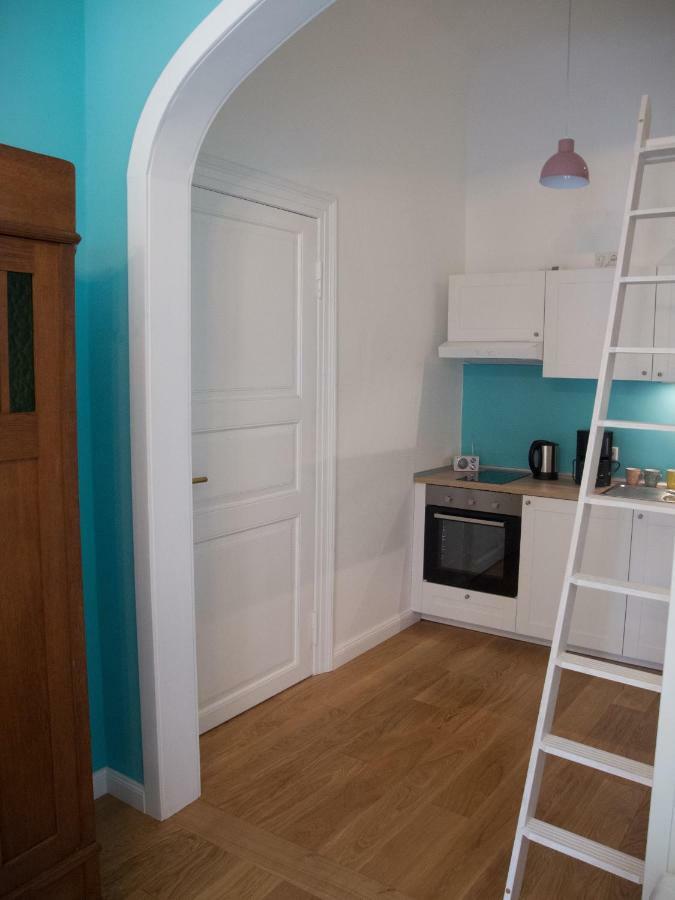 Schoenes Apartment Blau Zentral Bremen Luaran gambar